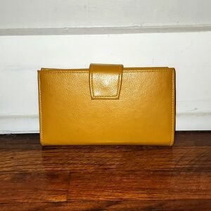 🍁 Fun Fall Golden Yellow Wallet
